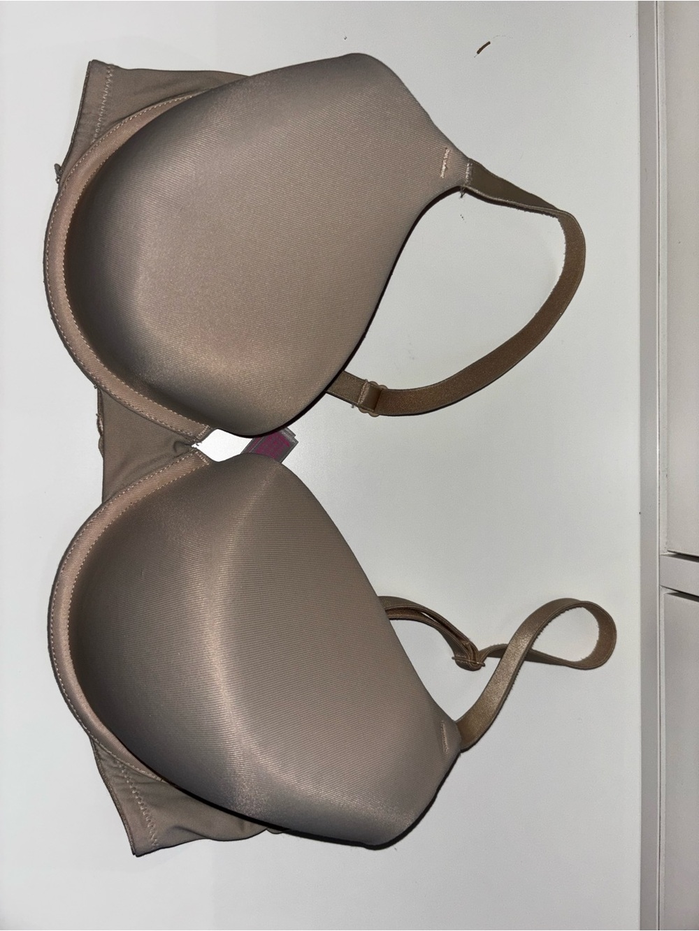 PINK Victoria's Secret Smooth Molded T-Shirt Bra - Taupe